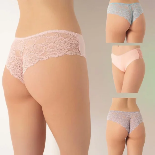 Confeo 804-004 Kadın Dantelli 4lü Bikini Külot
