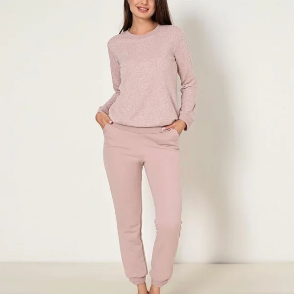 Confeo 840.823 Kadın Kışlık Uzun Kol  Pijama Takım