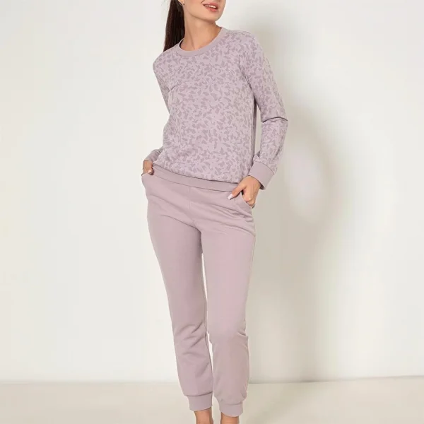 Confeo 840.826 Kadın Kışlık Uzun Kol  Pijama Takım