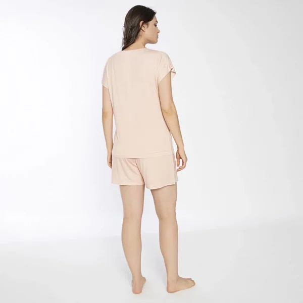 Confeo C840-708 Kadın Viskon Kısakol Short Takım