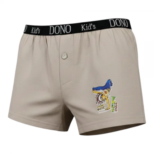 Dono 3115 Çocuk Baskılı Penye Boxer
