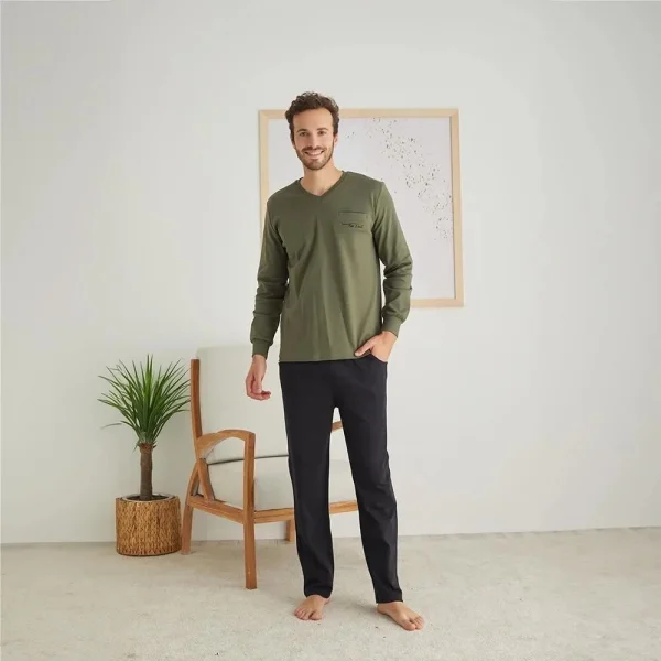 Elitepoint 1328 Erkek Kışlık Pijama Takım