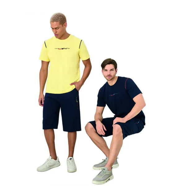 Elitepoint 1702 Erkek Yazlık Şortlu Pijama Takımı