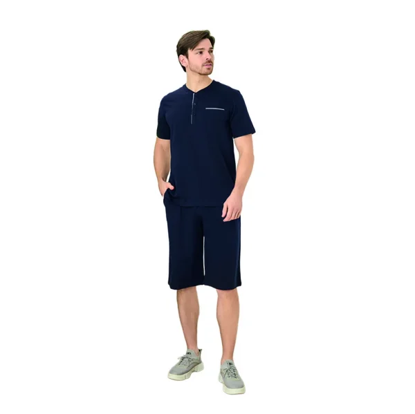 Elitepoint 1706 Erkek Yazlık Şortlu Pijama Takımı