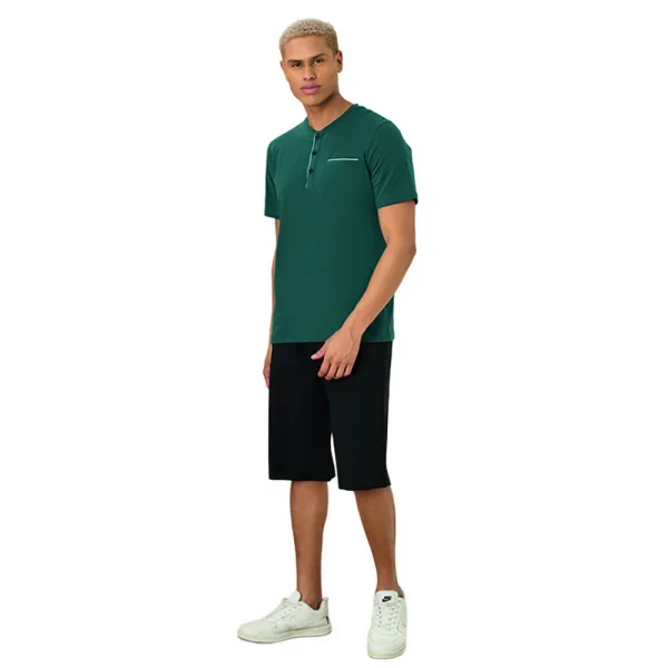 Elitepoint 1706 Erkek Yazlık Şortlu Pijama Takımı