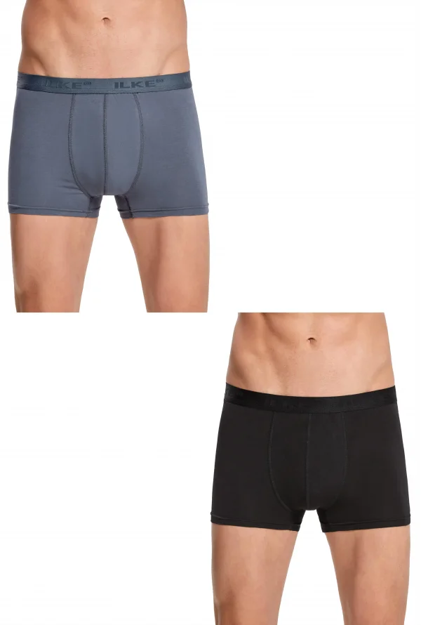 İlke 1600 İkili Paket Likralı Boxer