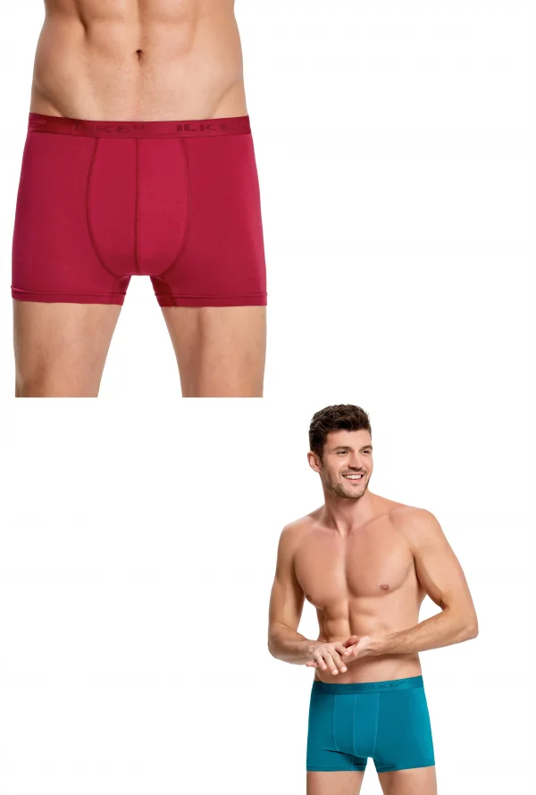 İlke 1600 İkili Paket Likralı Boxer