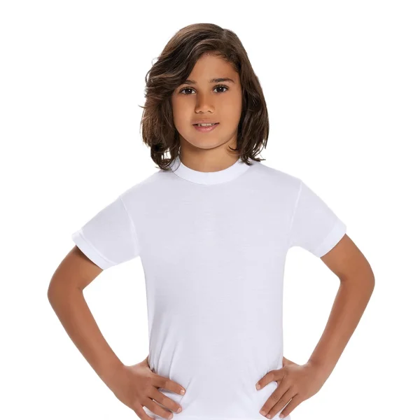 İlke 303 Çocuk Kısa Kol O-Yaka Atlet    (9-10 Yaş)