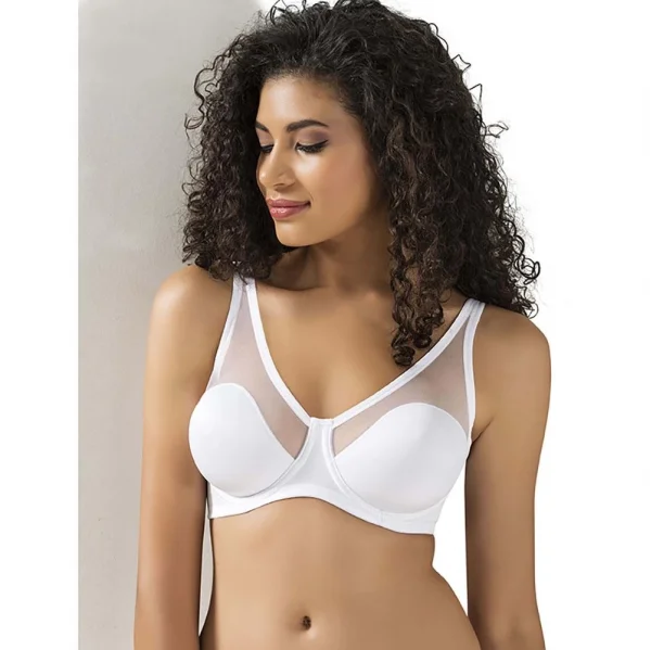 Le Jardin 9200 Tül Kaplı Soft Cup  Sütyen