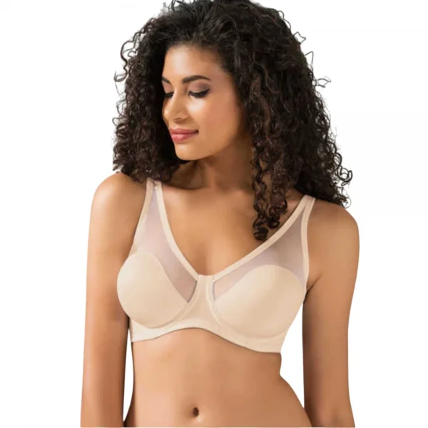 Le Jardin 9200 Tül Kaplı Soft Cup  Sütyen