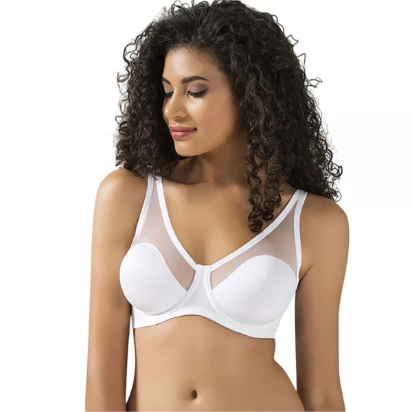 Le Jardin 9200 Tül Kaplı Soft Cup  Sütyen
