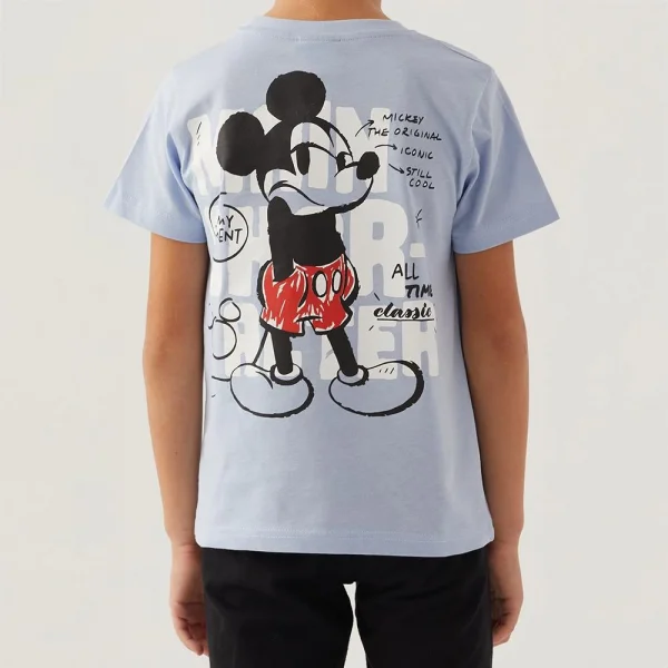 Mickey Mouse 4872C Erkek Çocuk Yazlık Bermuda Pijama Takım