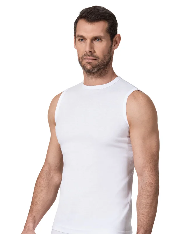 Namaldı 119 Ribana Erkek Kolsuz O-Yaka Body Atlet