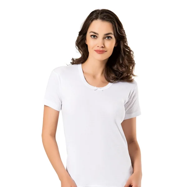 Namaldı 211 Kadın Ribana Kroşatalı Fanila