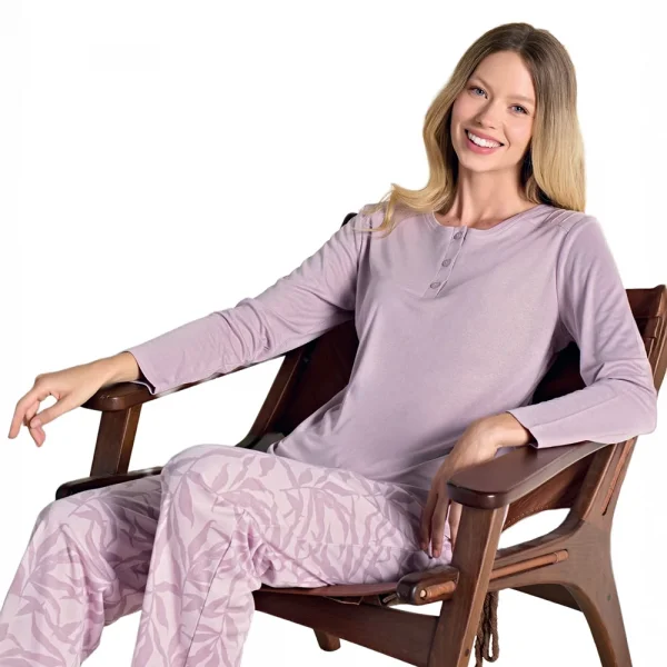 Over Sleep 3116 Kadın Melisa Büyük Beden Pijama Takımı