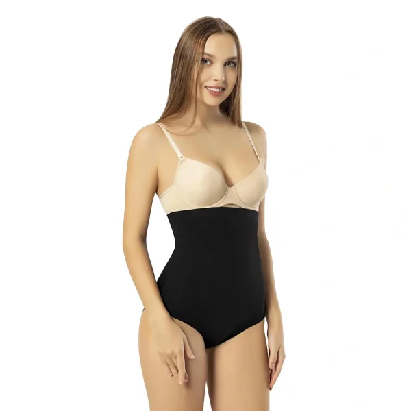 Papatya 0720 Lazer Kesim Yüksek Bel Slip Korse