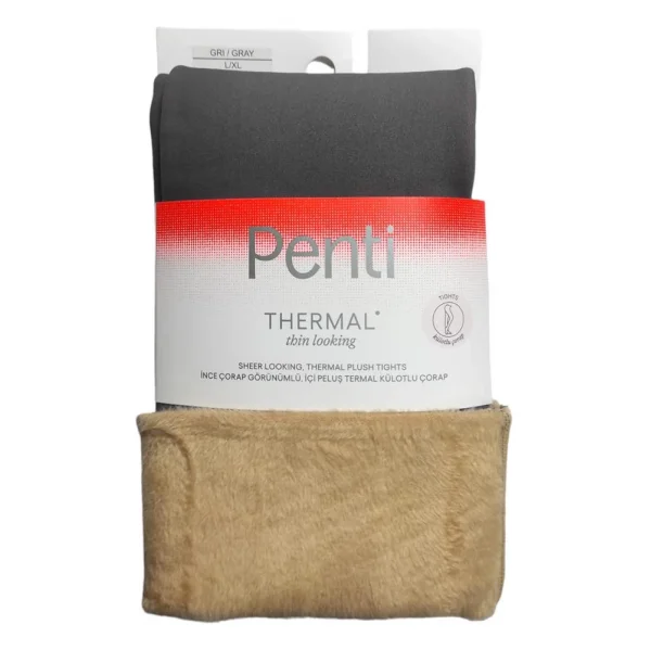 Penti Kadın Thinlooking Thermal (İnce Görünen Termal) Külotlu Çorap