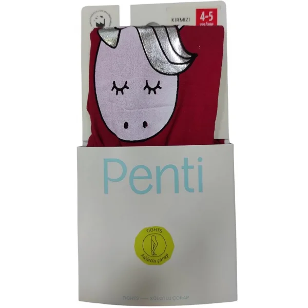 Penti Kız Çocuk Sleepy Unicorn Desenli Külotlu Çorap 40 Denye
