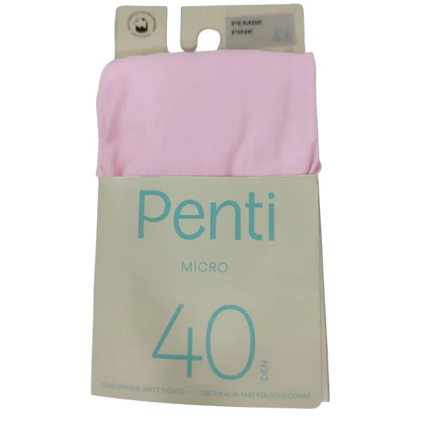 Penti Pretty Kız Çocuk Micro 40 Külotlu Çorap