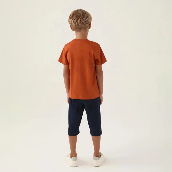 Roly Poly 3362C Erkek Çocuk Kapri Yazlık Pijama Takım