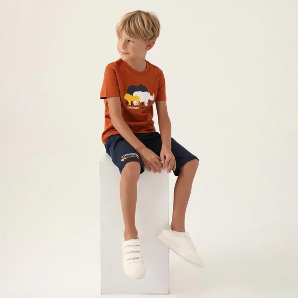 Roly Poly 3362C Erkek Çocuk Kapri Yazlık Pijama Takım