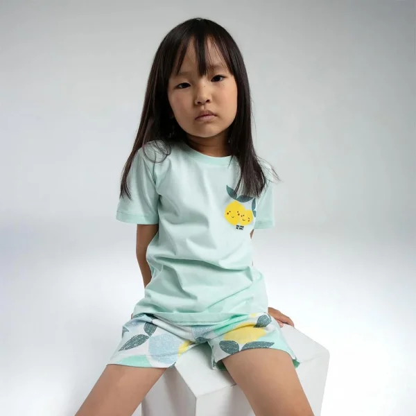 RolyPoly 3618C Kız Çocuk Şort Yazlık Pijama Takım