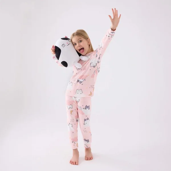 RolyPoly RP3460C Kız Çocuk Kışlık Pijama Takım