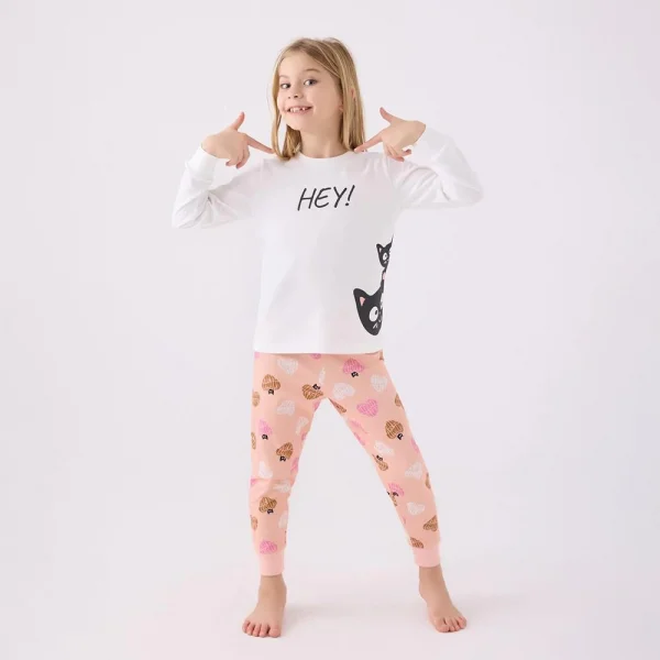 RolyPoly RP3466C Kız Çocuk Kışlık Pijama Takım