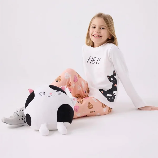 RolyPoly RP3466C Kız Çocuk Kışlık Pijama Takım