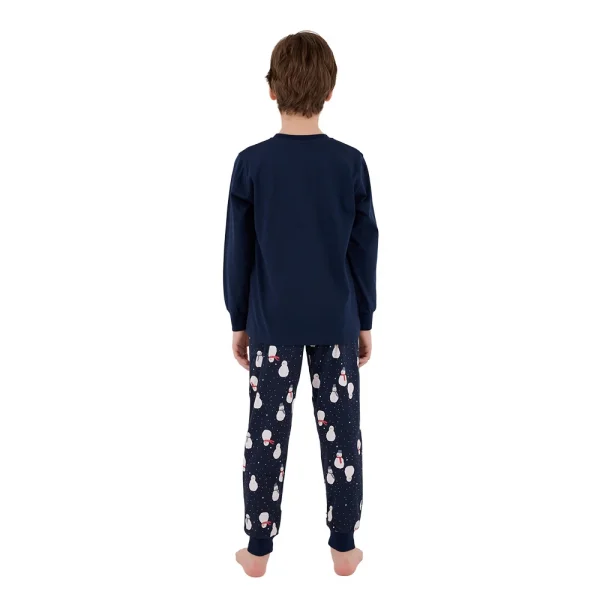 RolyPoly RP3680-2 Erkek Çocuk Kışlık İkili Pijama Takım