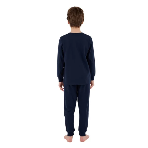 RolyPoly RP3684-G Erkek Garson Boy Çocuk Kışlık İkili Pijama Takım