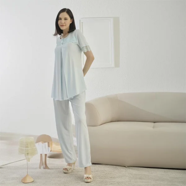 Rozalinda 2728 Kadın Yazlık Pijama Takım