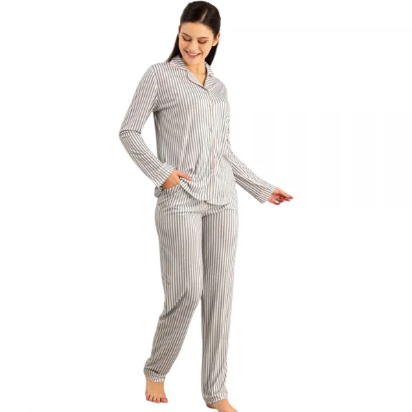 Rozalinda 3950 Kadın Kışlık  Pijama Takım