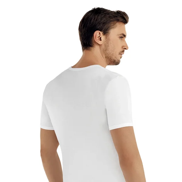 Şahinler E001 6lı Paket Erkek %100 Pamuk Beyaz Bisiklet Fanila XL