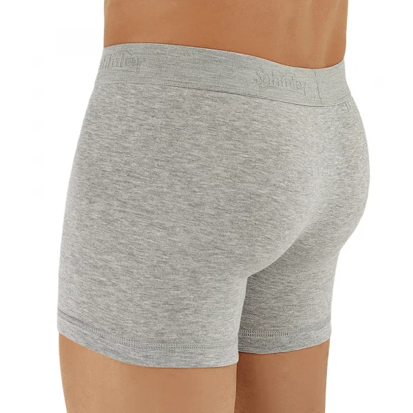 Şahinler E031 Erkek Likralı Boxer Külot 6lı Paket Gri L