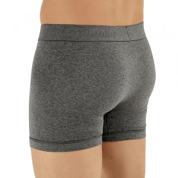 Şahinler E031 Erkek Likralı Boxer Külot 6lı Paket Koyu Gri XXL