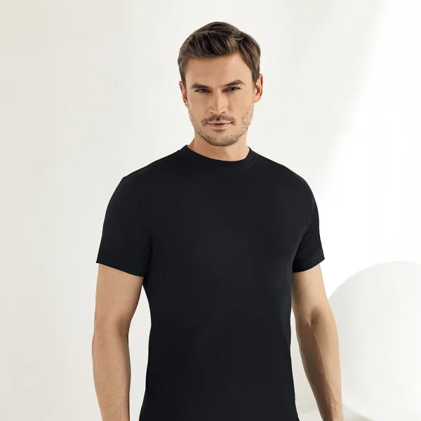 Şahinler ME004 Renkli O-Yaka Kısa Kol Büyük Beden Atlet No:60 (XXL)