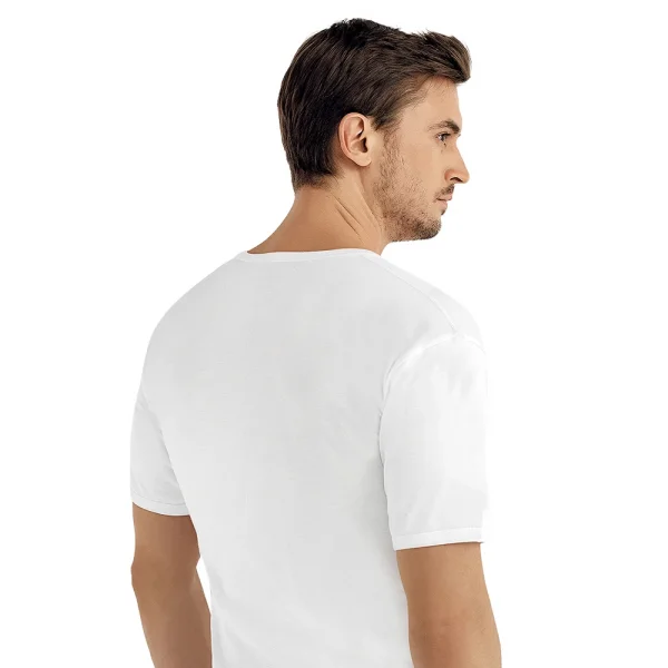 Şahinler ME019 Erkek Büyük Beden Ribana Kısa Kol Atlet No:60 (XXL)