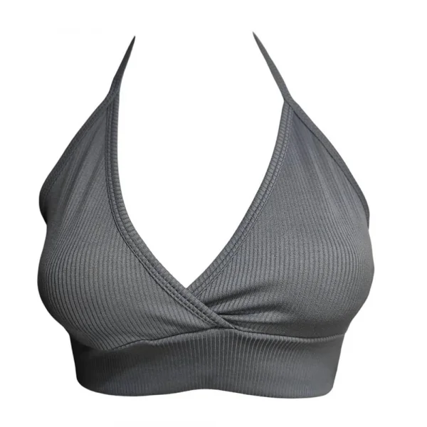 Vogsign 282 Kadın Arkadan Bağlamalı Fitilli Crop Bustiyer