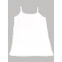 Şahinler BC001 Kız Çocuk Garson Boy İp Askılı Atlet (10-11 Yaş)