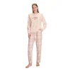Anıl 11307 Anıl 11307 Pamuklu Kışlık Uzun Kol Kadın Pijama Takım
