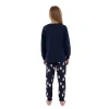 RolyPoly RP3712-G Kız Çocuk Garson Boy Kışlık İkili Pijama Takım