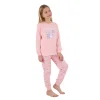 RolyPoly RP3712-G Kız Çocuk Garson Boy Kışlık İkili Pijama Takım