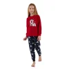 RolyPoly RP3678-G Anne Kız Kışlık İkili Pijama Takım (Kız Garson Boy)