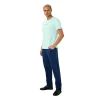 Elitepoint 1708 Erkek Yazlık Kısa Kol Uzun Alt Pijama Takımı