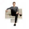 Elitepoint 1616 Erkek V-Yaka Kışlık Pijama Takım