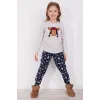 Arnetta AR2150C Kız Çocuk Polar 2li Pijama Takım