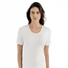 Şahinler MB013 Kadın Ribana Dantelli Kısa Kol Atlet no.56 (XL)