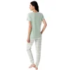 Arnetta AR3576-S Kadın Yazlık  Kısa Kol Pijama Takım