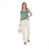 FLZ 88122 Kadın Yazlık Kısa Kol Pijama Takım